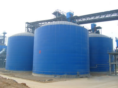 东光水泥钢板库改造